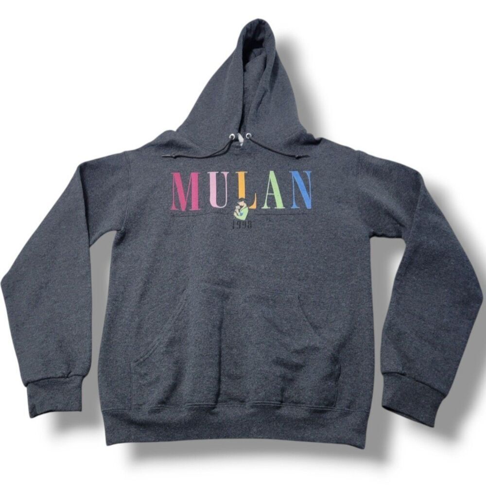 Disney Sweatshirt Size Small S Disney's Mulan Hoodie Pullover Sweatshirt Graphic